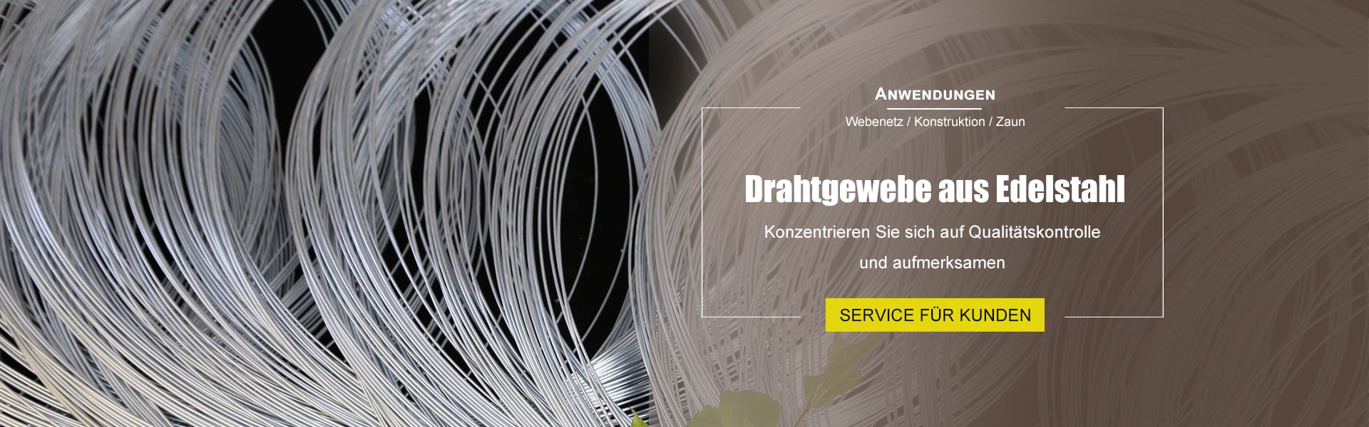 Drahtgewebe-aus-Edelstahl